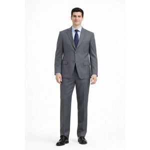 Antonio Parillo grey Super 100 Wool two piece suit size 44R